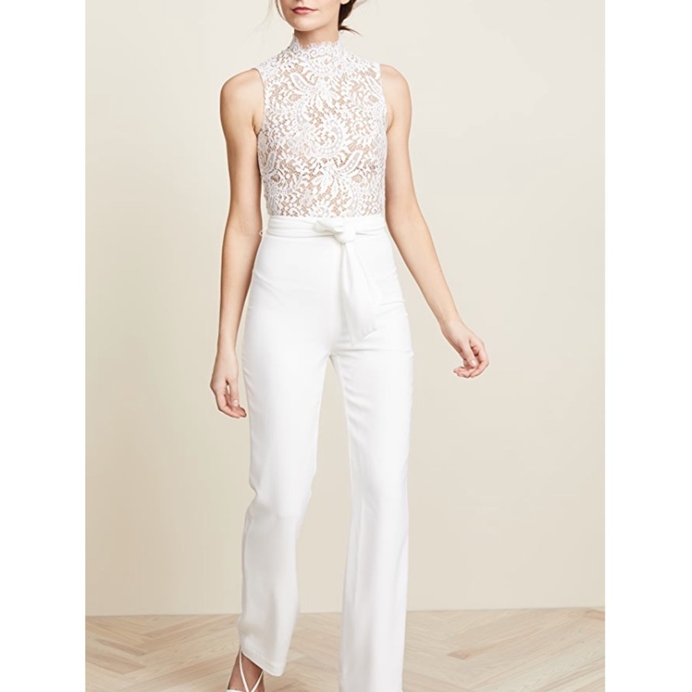 MISHA collection white jumpsuit